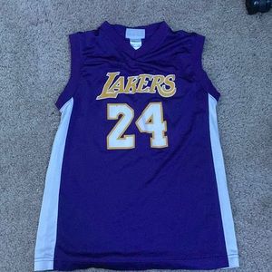 Kobe bryant official jersey purple and black lakers jersey